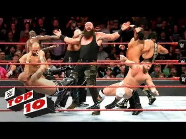 Video: Top 10 Raw Moments WWE Raw Highlights 15/03/18 HD